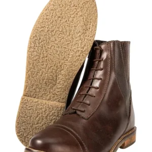 Titus Leder Mix Jodhpur Reitstiefelette Brown/Brown 40