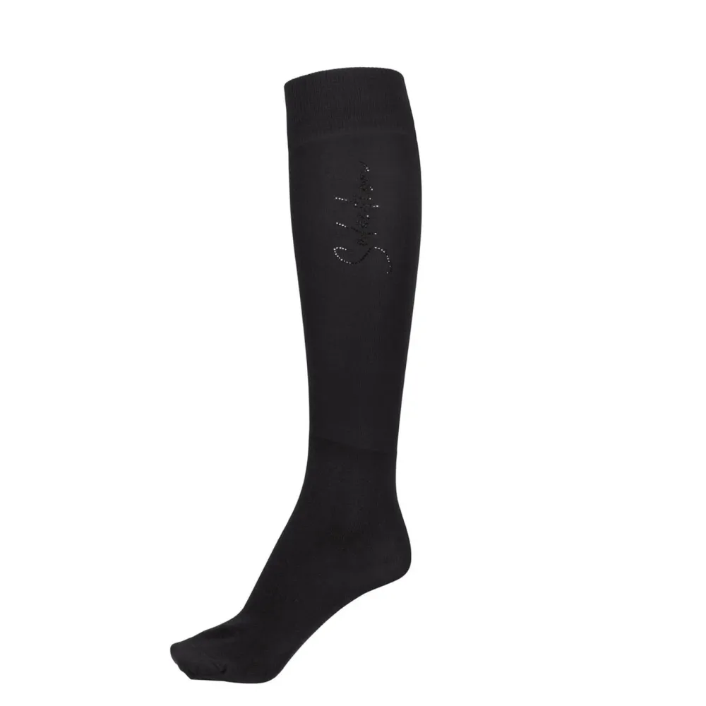Tube Kniestrumpf Black 41-46