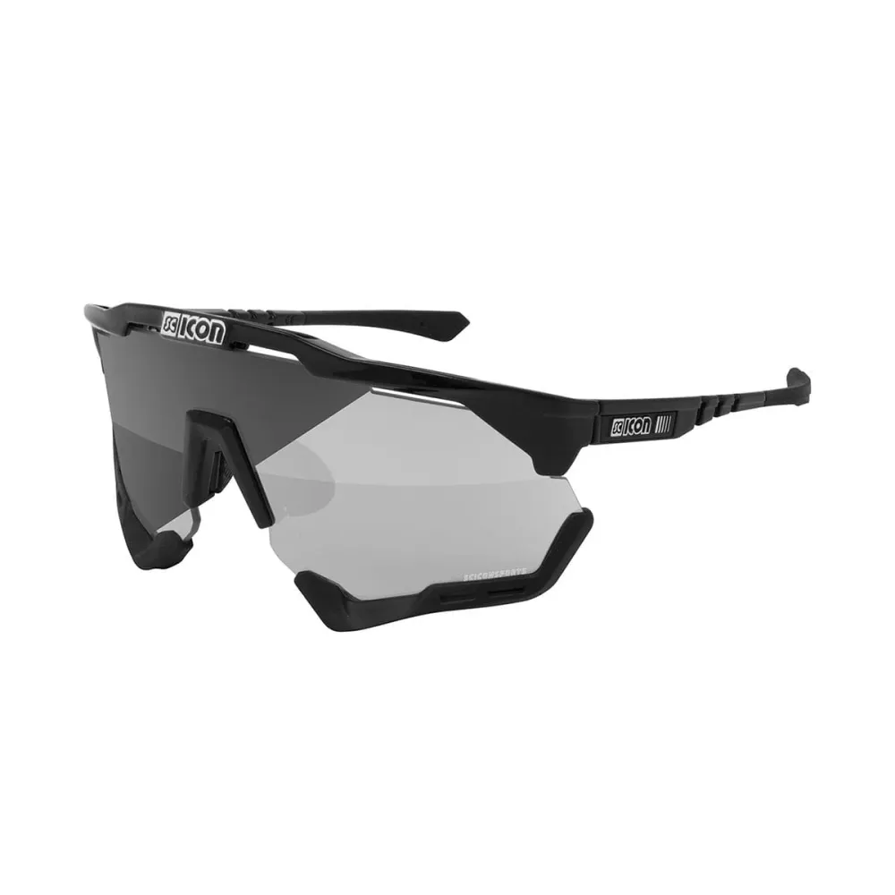 SCICON AEROSHADE XL Brille Schwarz Photochrom Iridium