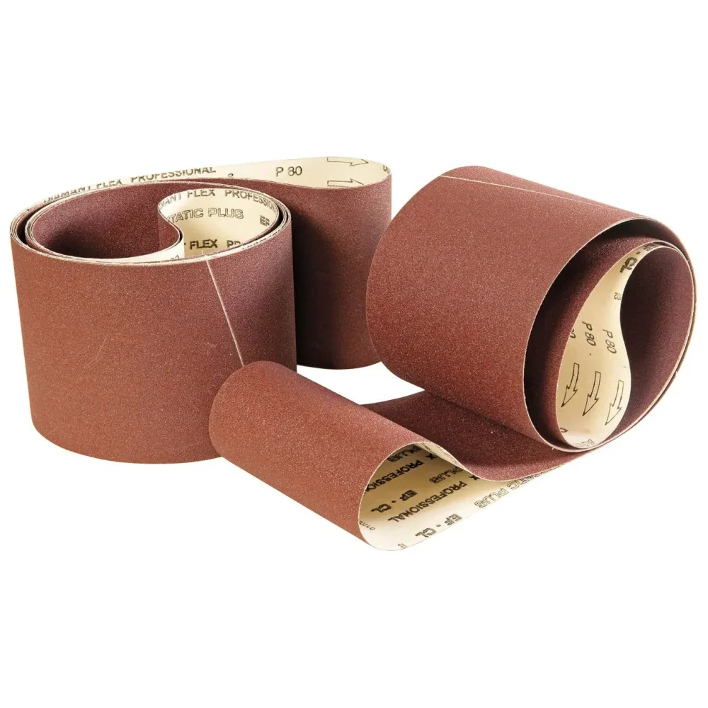 BERNARDO Schleifbänder für Holz – Modell Papierschleifband - Kombiset 2740 x 150 mm