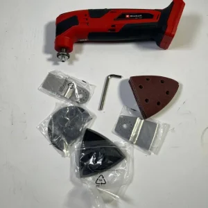 Einhell TC-MG 18 Li-Solo Akku Multifunktionswerkzeug 18 V ( 4465170 ) + Zubehör Set - Leicht Gebraucht