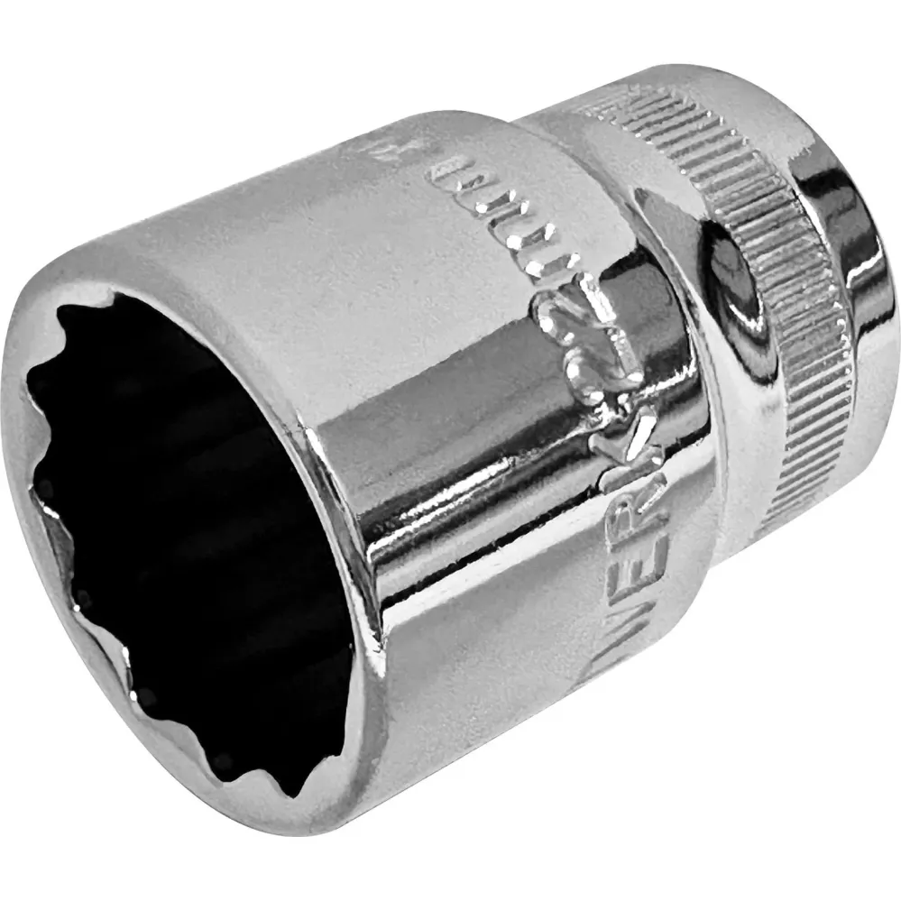 Kraftwerk PRO LINE 1/2" Steckschlüsseleinsatz Aussen Doppel-Sechskant, 12-kant, 38 mm lang, 22 mm