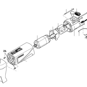 PROXXON 28530-21 Motorbefestigungsschraube für Super-Stichsäge STS/E Stichsäge SS 230/E 230 Volt
