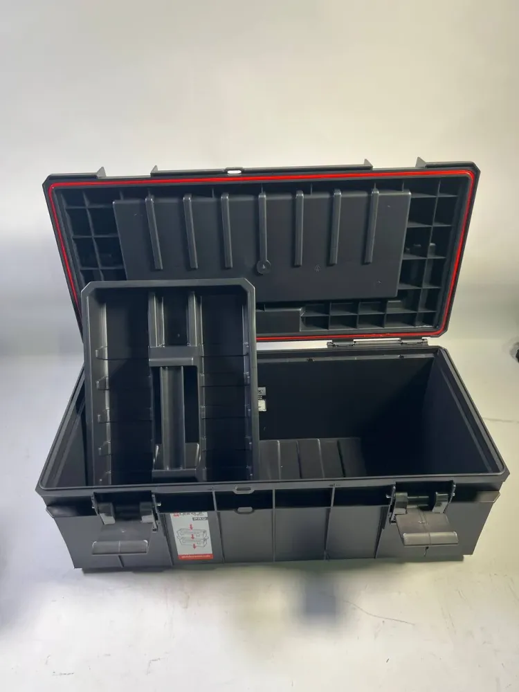 Qbrick System PRO 600 Expert Werkzeugkoffer modularer Organizer 545 x 270 x 246 mm 22 l stapelbar IP54 - Beschädigt