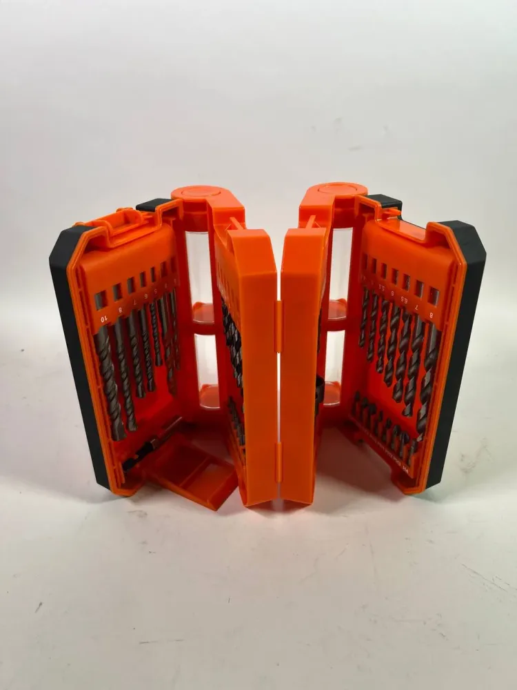 WellCut 51-teiliges Bohrer & Schraubendreher Bit Set aus HSS-Stahl, mit Magnet Bithalter & einem tragbaren Aufbewahrungsko...