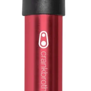 Crankbrothers Gem S Handpumpe inkl. Rahmenhalter red