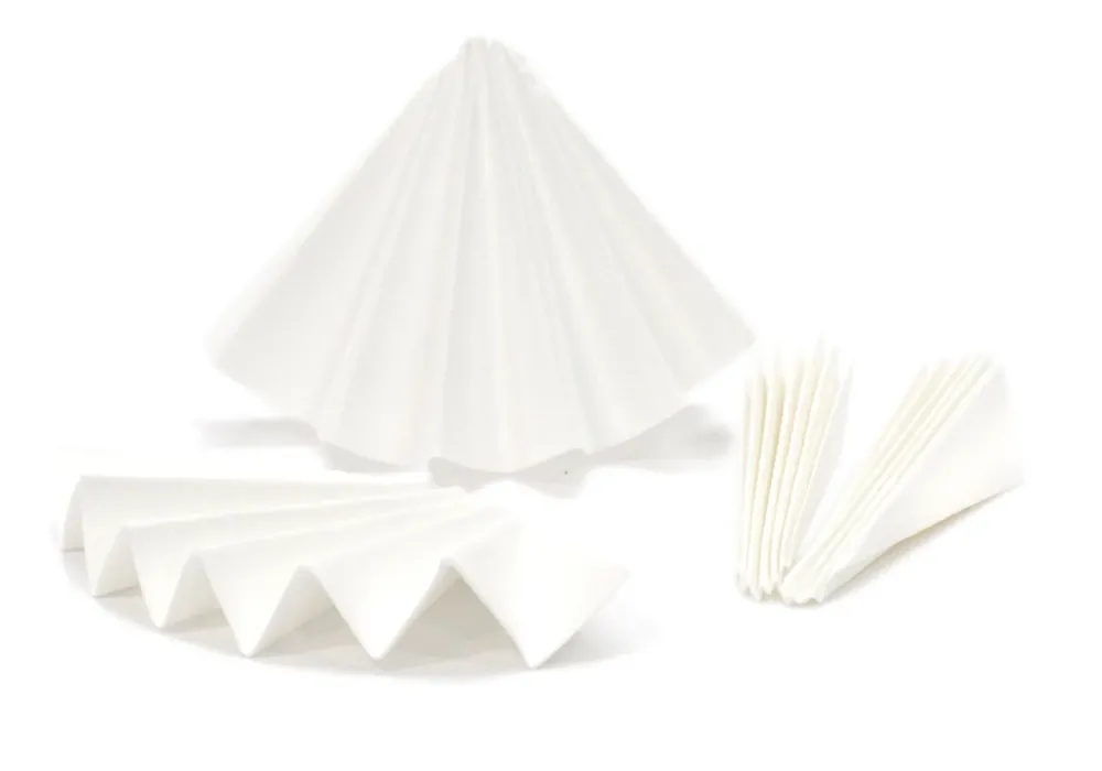 Filterpapier 604, qualitativ, schnell, 79 g/qm, Faltenfilter 240 mm