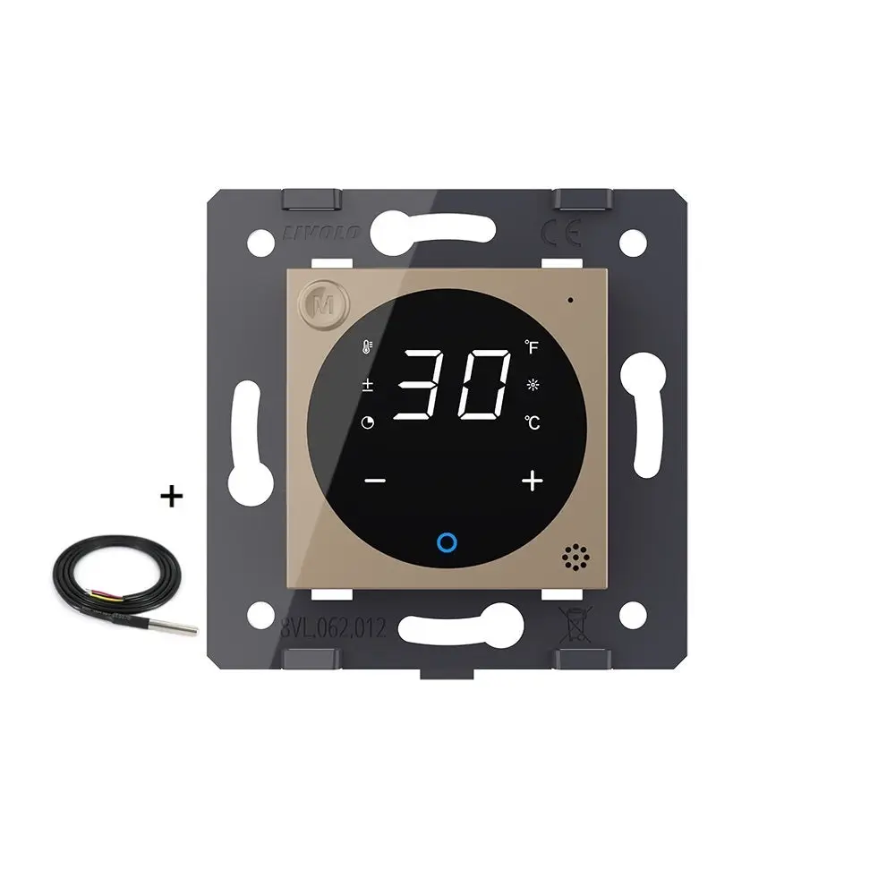 Livolo | Gold | Sr | Modul | Thermostat für elektrische Bodenheizung intelligent