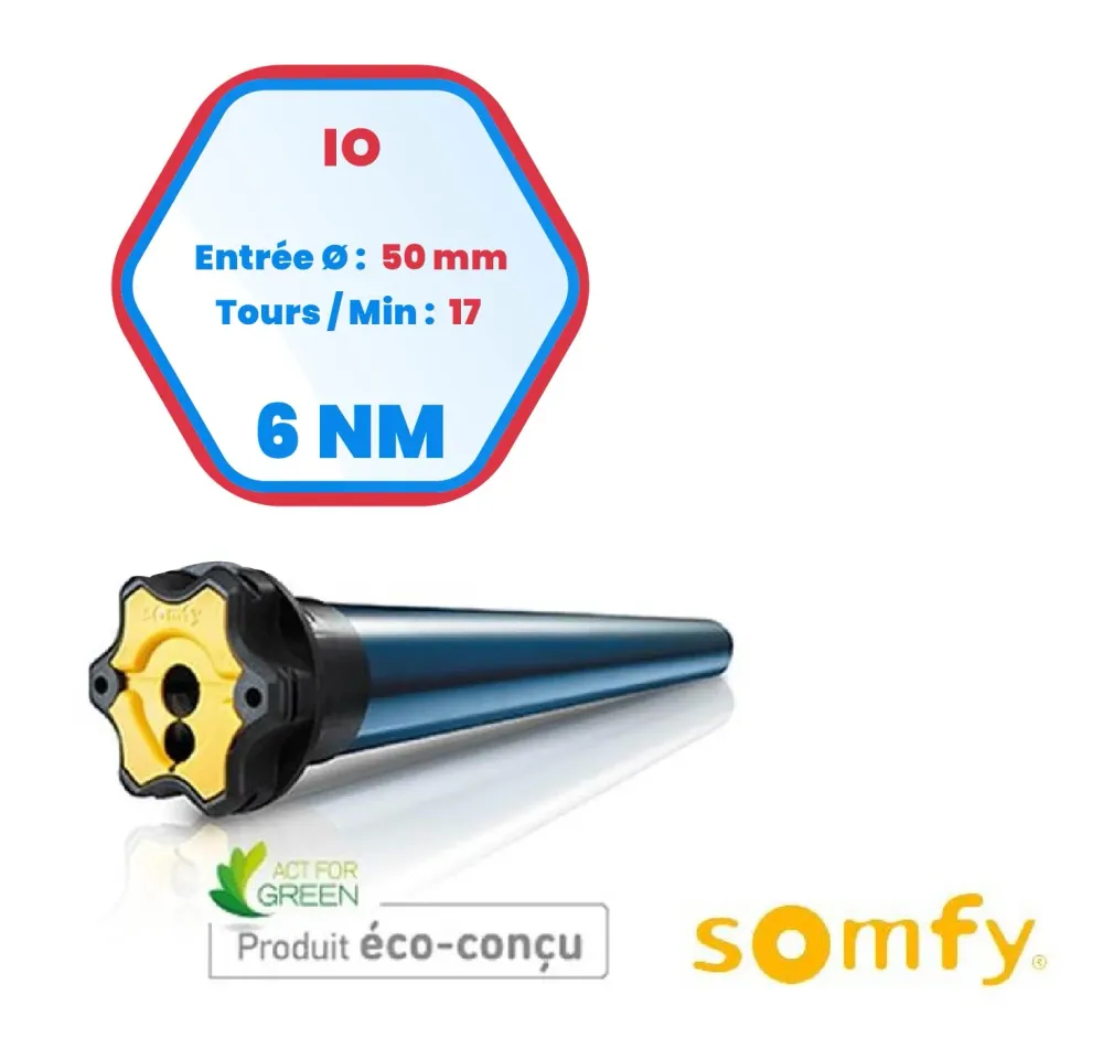 Somfy RS100 io 6/17 Motor