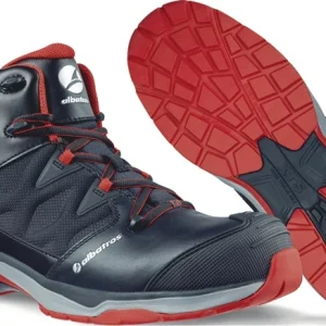 ALBATROS Sicherheitsstiefel ULTRATRAIL BLACK MID Größe 46 schwarz/rot ( 4300700566 )