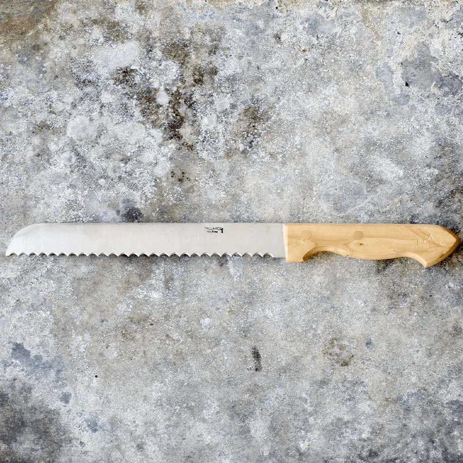 PALLARES BOX HOLZ BROTMESSER 25cm
