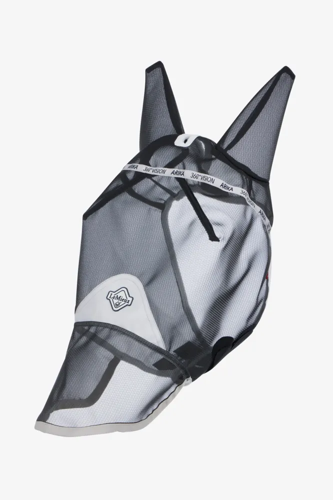 360 Vision Vollfliegenmaske Grey S
