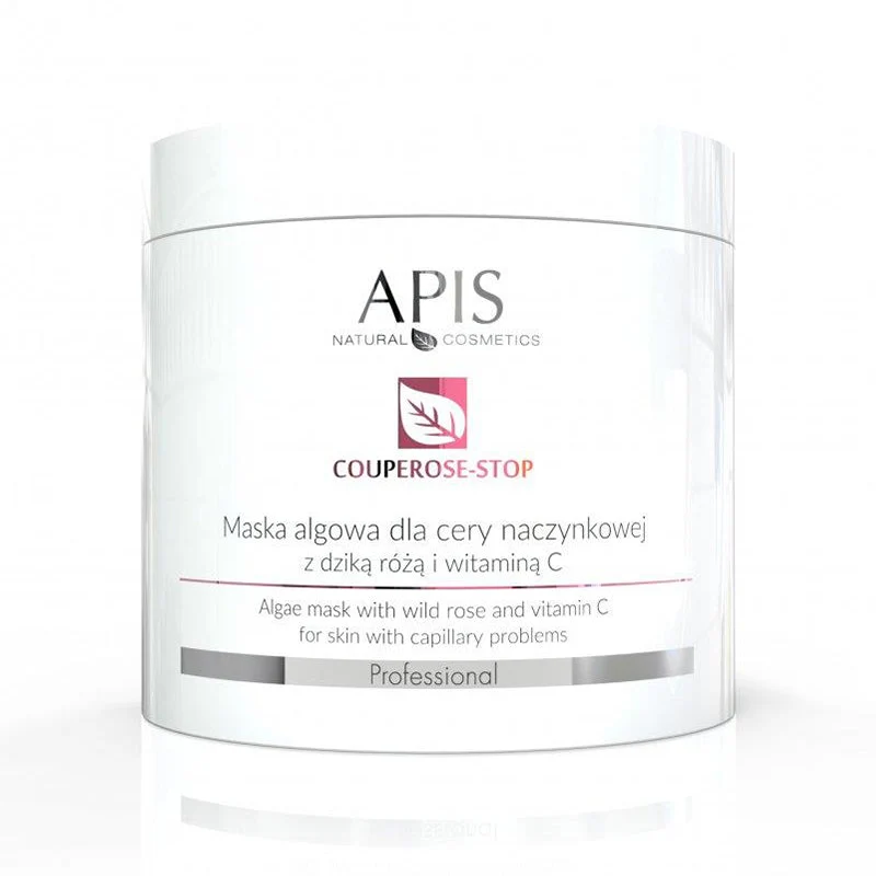 Apis Couperose-Stop Algenmaske mit Wilder Rose & Vitamin C 250 g