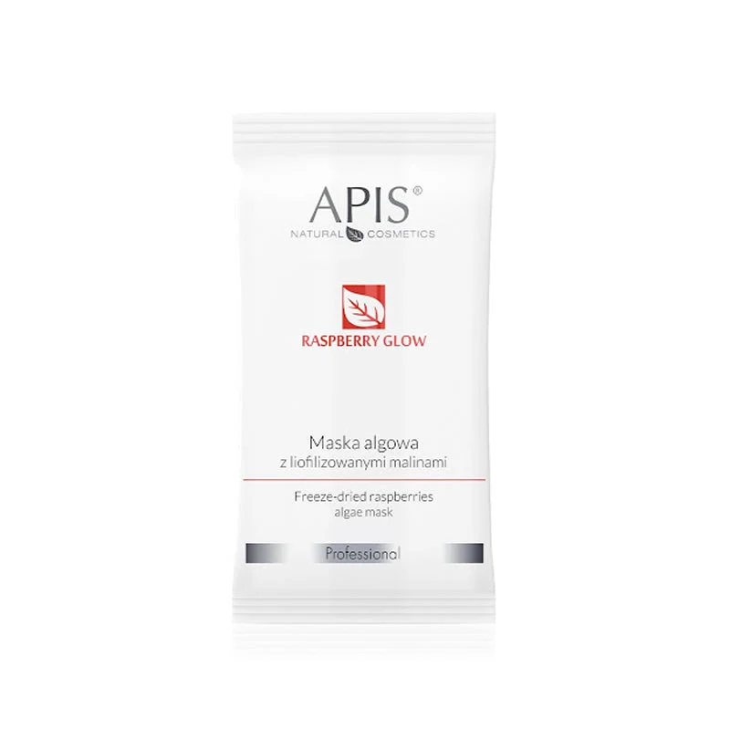 Apis Himbeer-Glow, Algenmaske mit gefriergetrockneten Himbeeren 20g