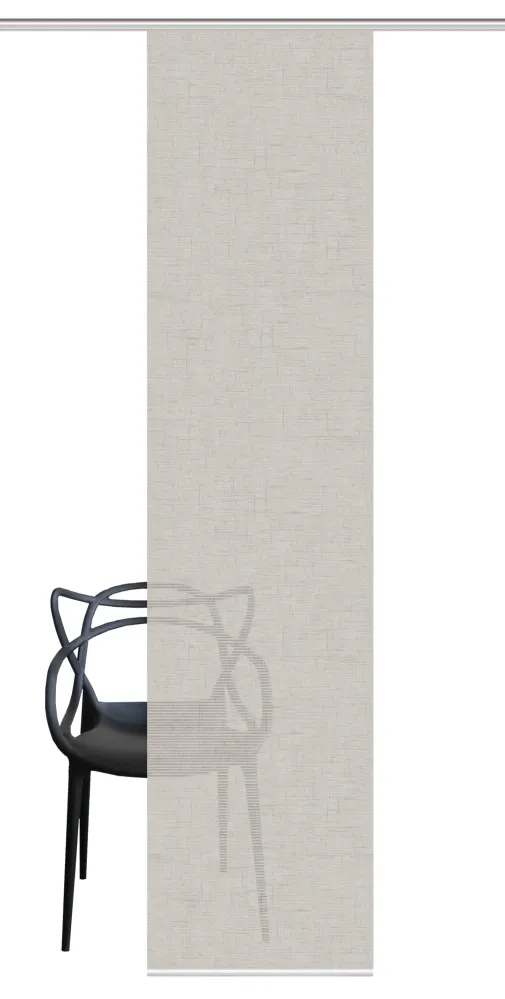 Flächenvorhang Vision S Pive taupe BxH 60x260cm