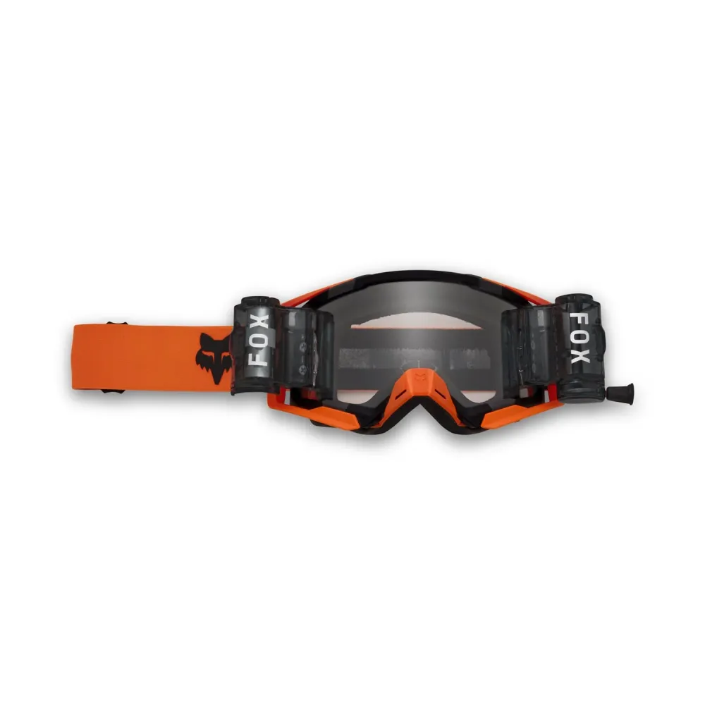 FOX AIRSPACE ENDURO ROLL OFF Maske Orange