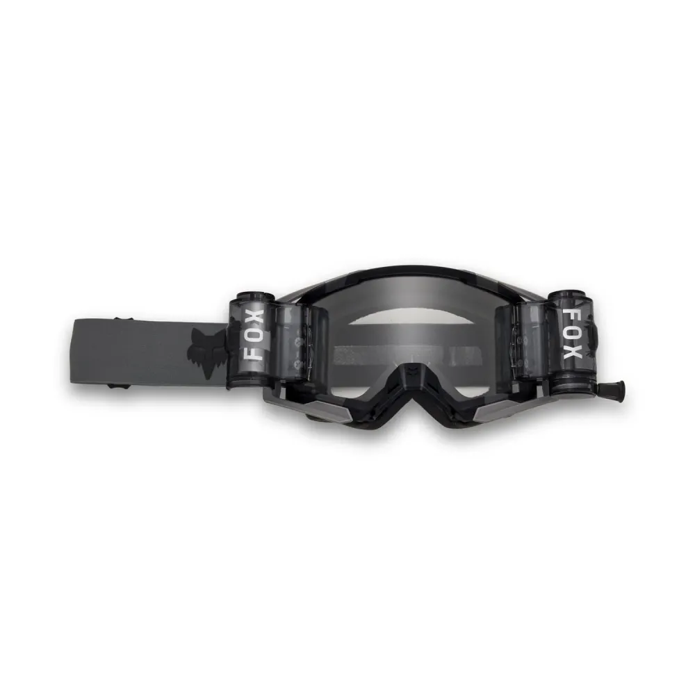 FOX AIRSPACE ENDURO ROLL OFF Maske Schwarz