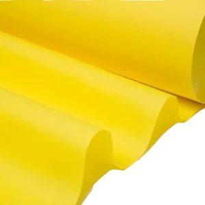 Gelbes Seidenpapier auf Rolle 50 cm x 530 m | Robust und lebensmittelecht
