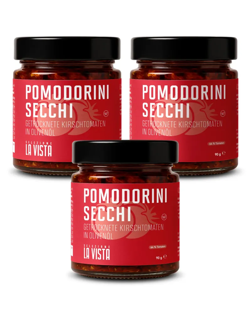 Getrocknete Kirschtomaten Olivenöl