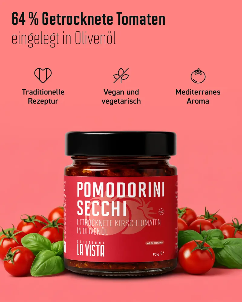 Getrocknete Kirschtomaten Olivenöl