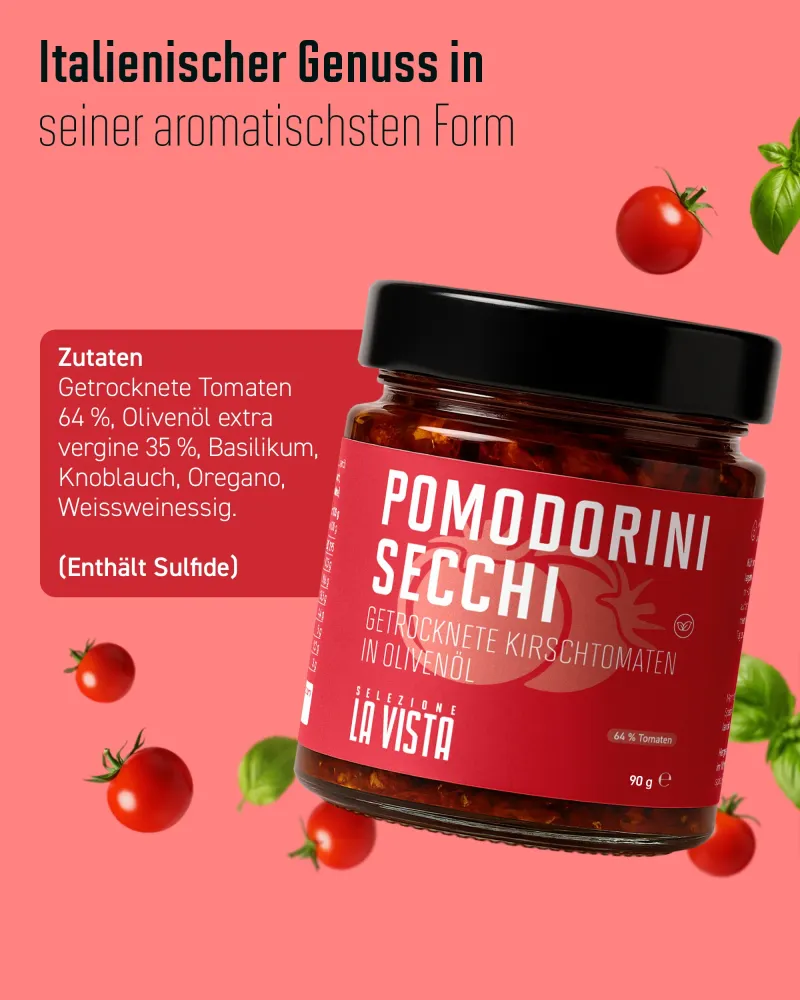 Getrocknete Kirschtomaten Olivenöl