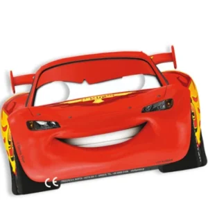Masken Cars, 6er Pack, Pappe
