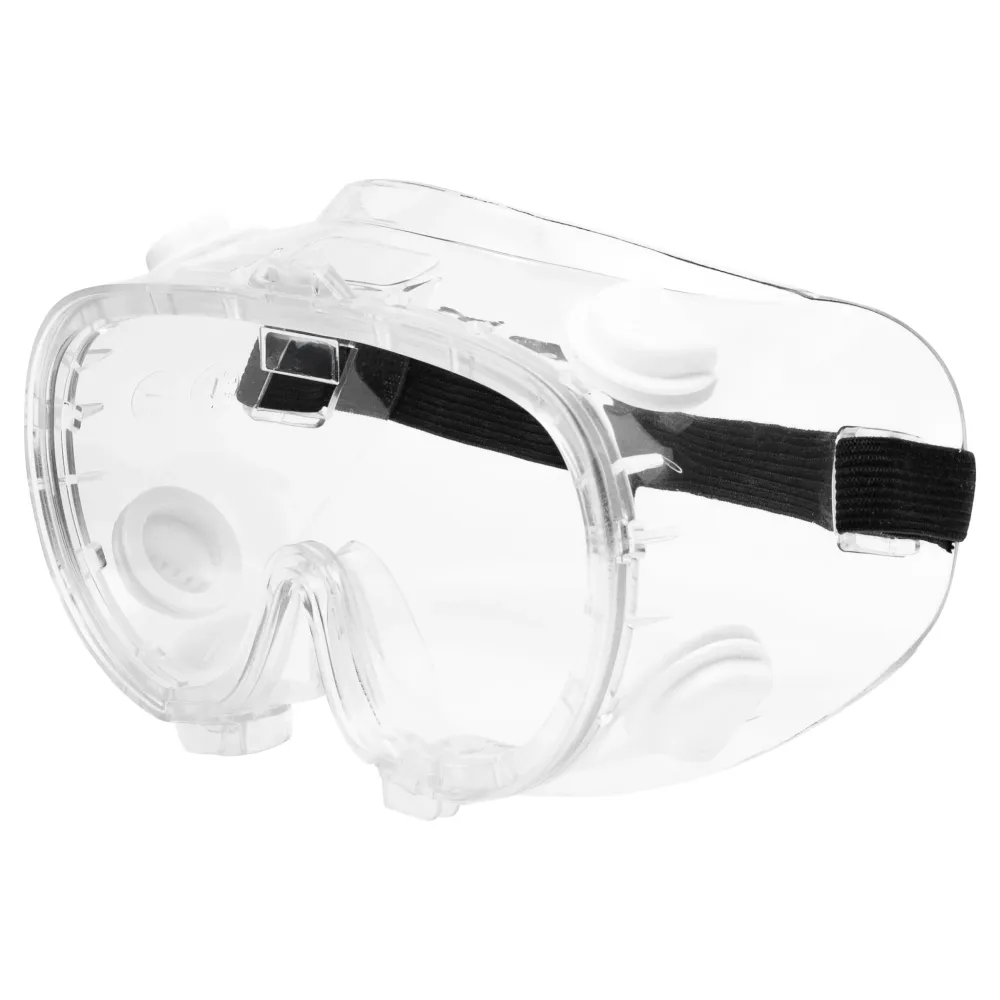 NITRAS VISION PROTECT BASIC, Vollsichtbrille, transparent / transparent, EN 166 | Packung (10 Stück)