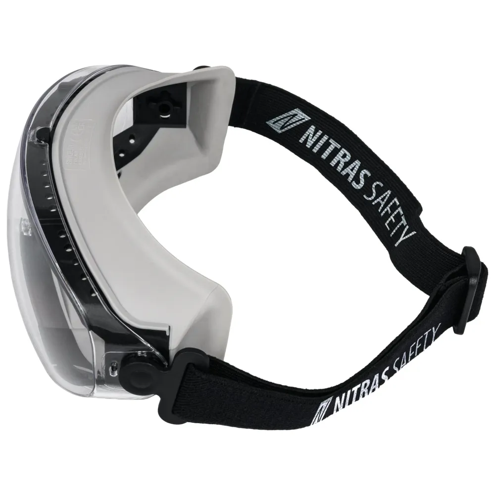 NITRAS VISION PROTECT, Vollsichtbrille, EN 166 PVC | Packung (12 Stück)