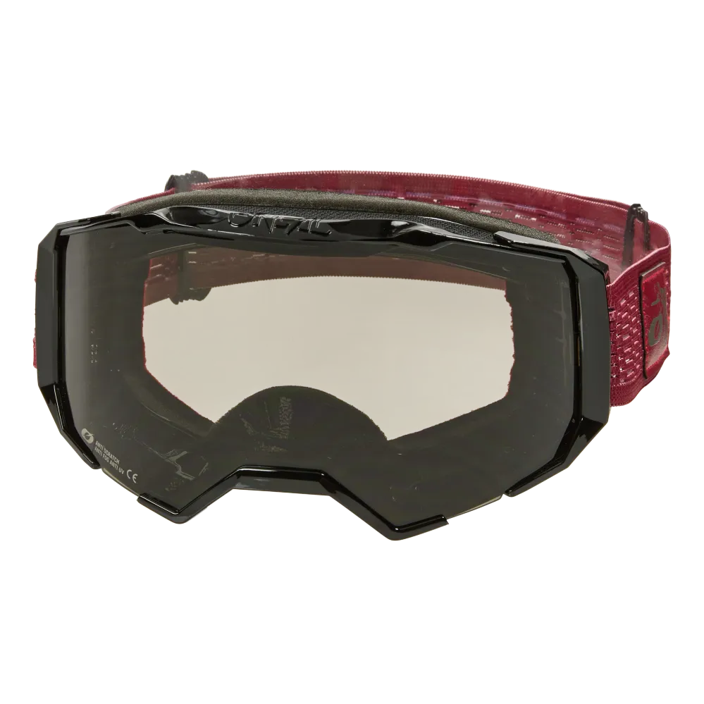 O'NEAL B-22 STATIC Maske Rot Schirm Grau