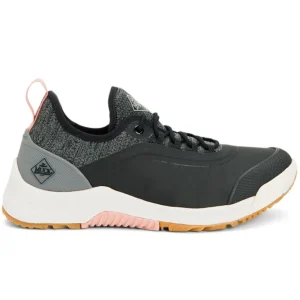 Outscape Lace Up Damen wasserdichte Halbschuhe Black/Rose 40