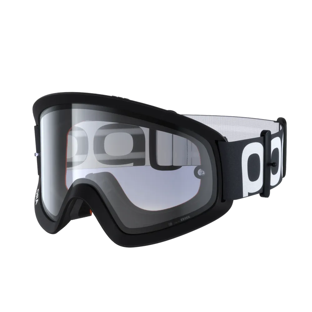 POC ORA DH Maske Schwarz Transparentes Visier