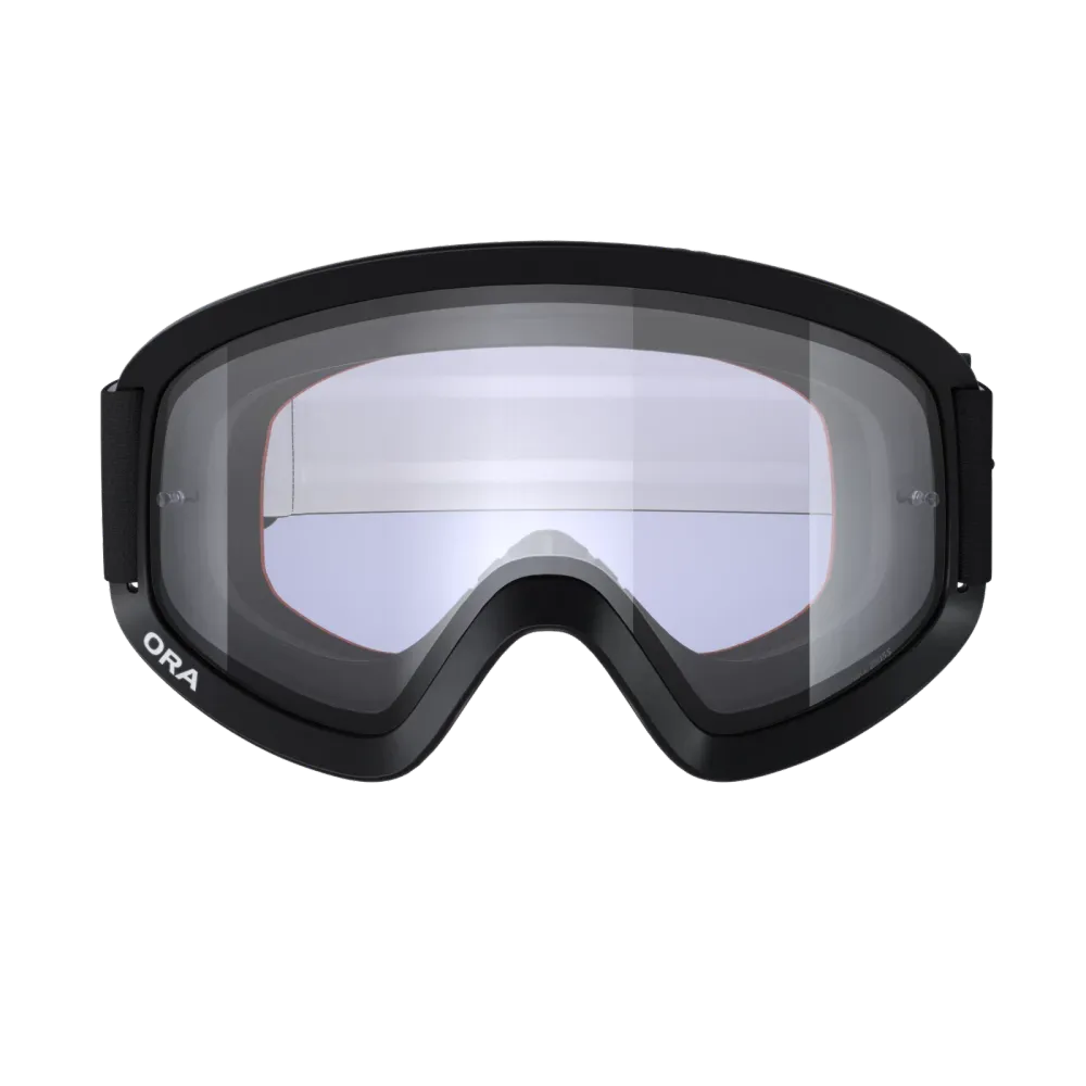 POC ORA DH Maske Schwarz Transparentes Visier