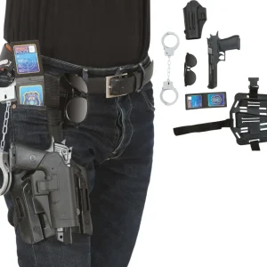 Polizei Kostüm Set 6 Teile