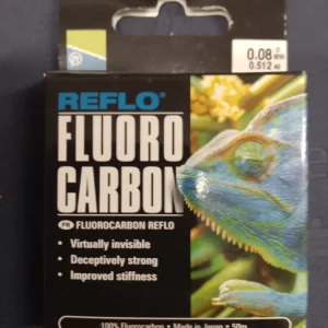 Preston Fluoro Carbon Vorfach Schnur 50m 0,08mm 0,51Kg Tragkraft