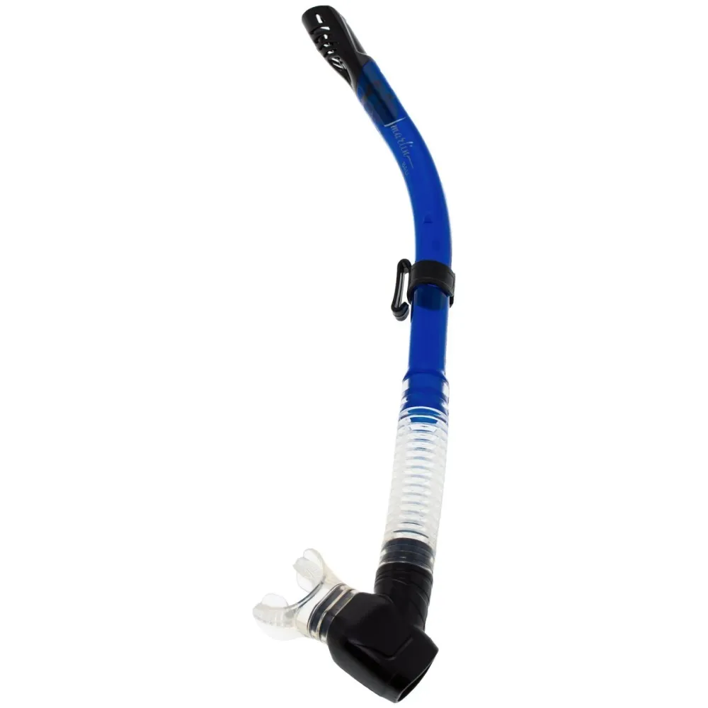 Schnorchel Bali Royalblau-Schwarz-Klar Marlin 216874