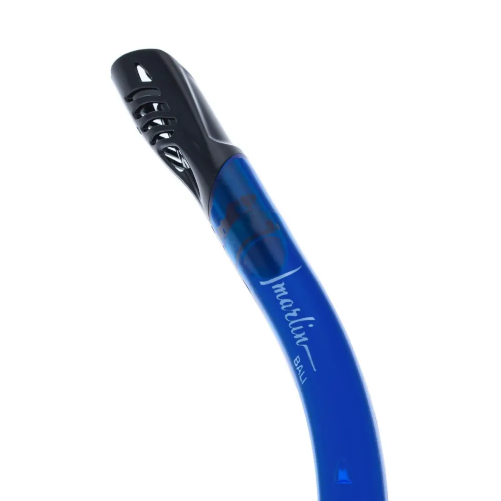 Schnorchel Bali Royalblau-Schwarz-Klar Marlin 216874