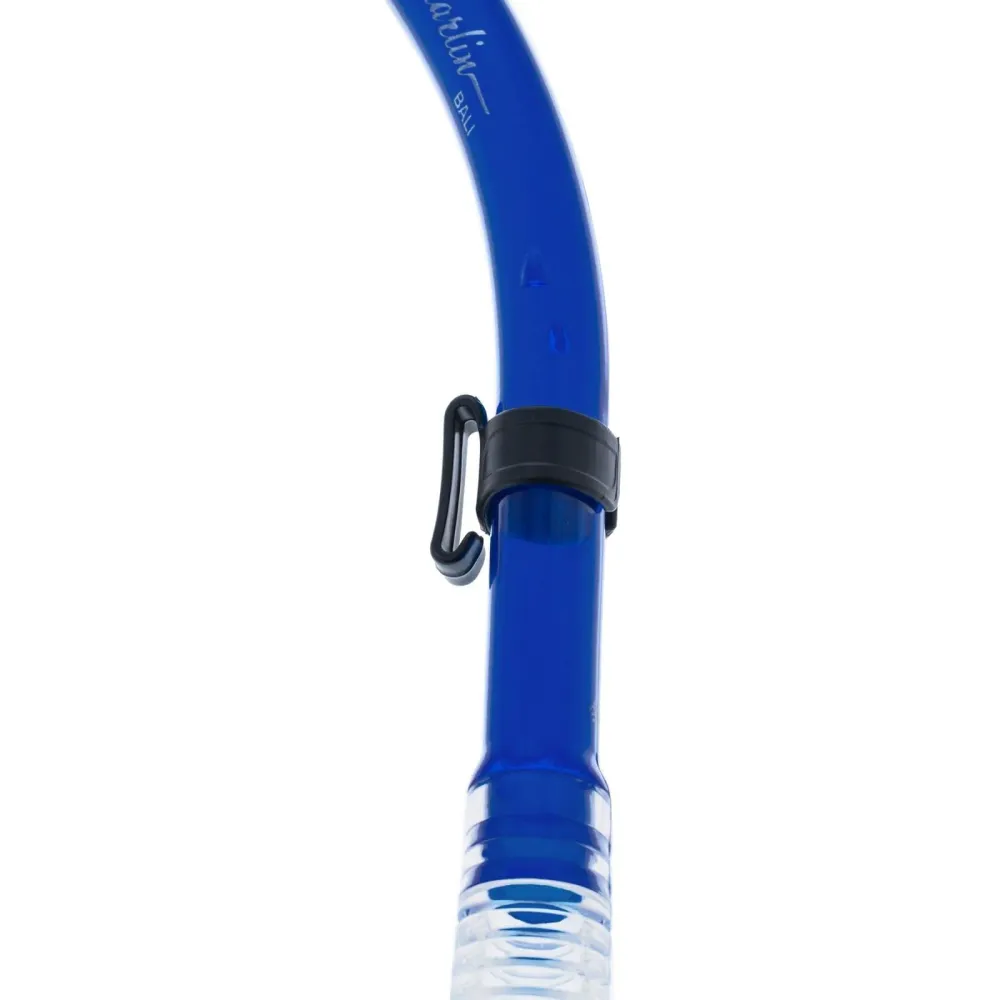 Schnorchel Bali Royalblau-Schwarz-Klar Marlin 216874