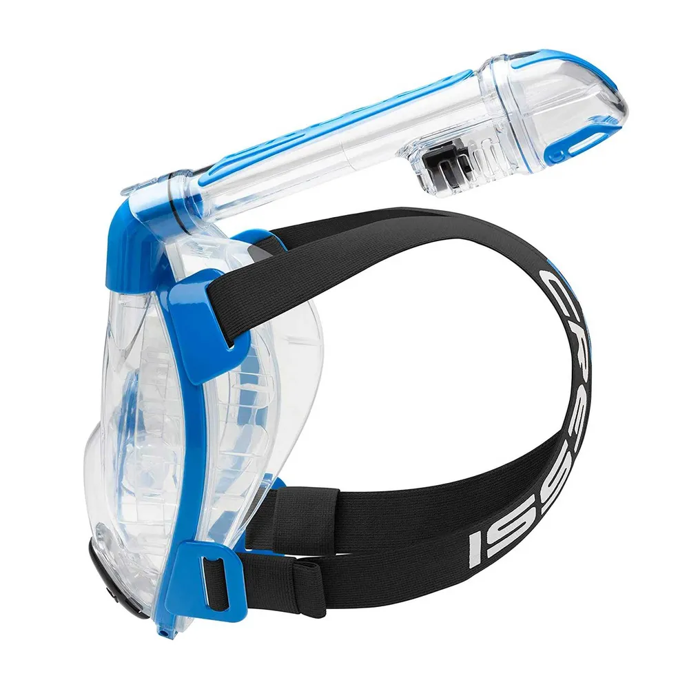 Schnorchel-Vollgesichtsmaske Duke Transparent-Blau S-M Cressi XDT000020