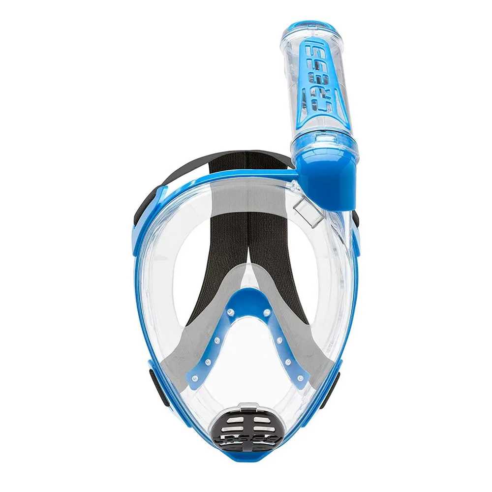 Schnorchel-Vollgesichtsmaske Duke Transparent-Blau S-M Cressi XDT000020