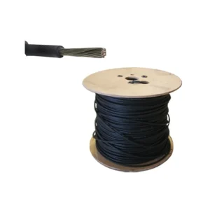 Schwarze Solarkabelspule 6 mm² (50 Meter)