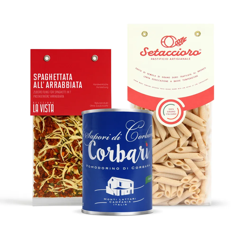 🔥 Selezione La Vista – Penne all’Arrabbiata Genussbox