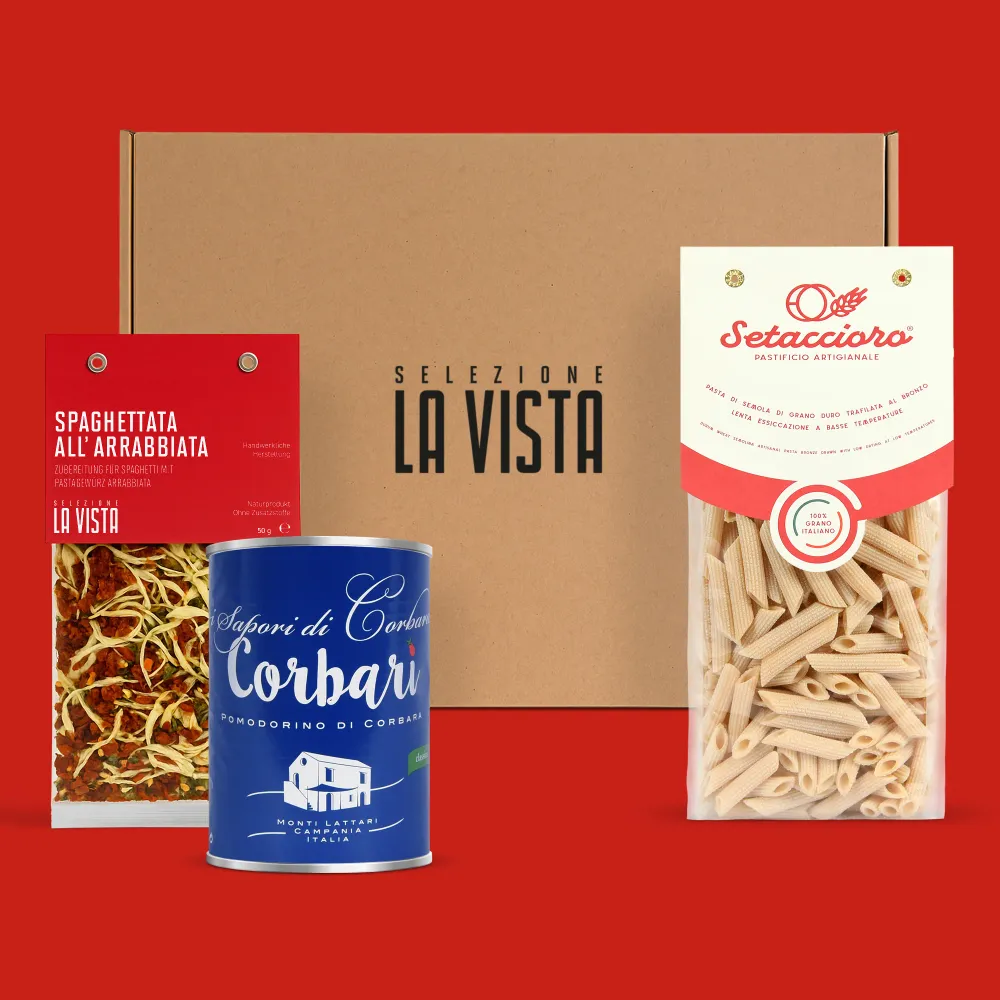 🔥 Selezione La Vista – Penne all’Arrabbiata Genussbox