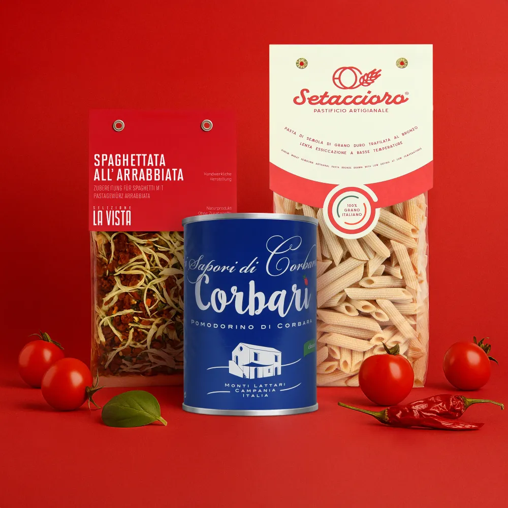 🔥 Selezione La Vista – Penne all’Arrabbiata Genussbox