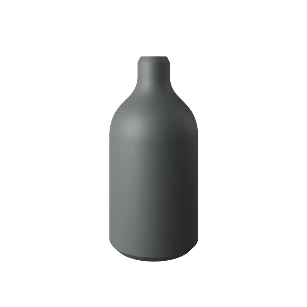 Silikon E26 Fassungskit mit versteckter Klemmschelle – Grau