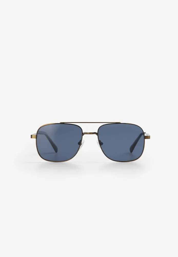 SONNENBRILLE MIT METALLGESTELL