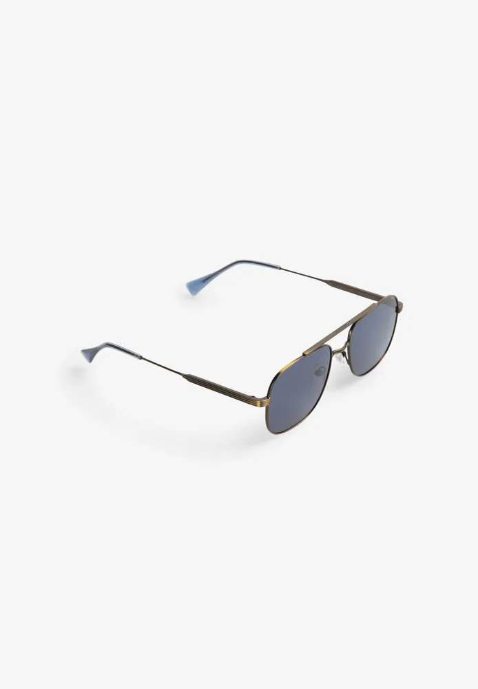 SONNENBRILLE MIT METALLGESTELL
