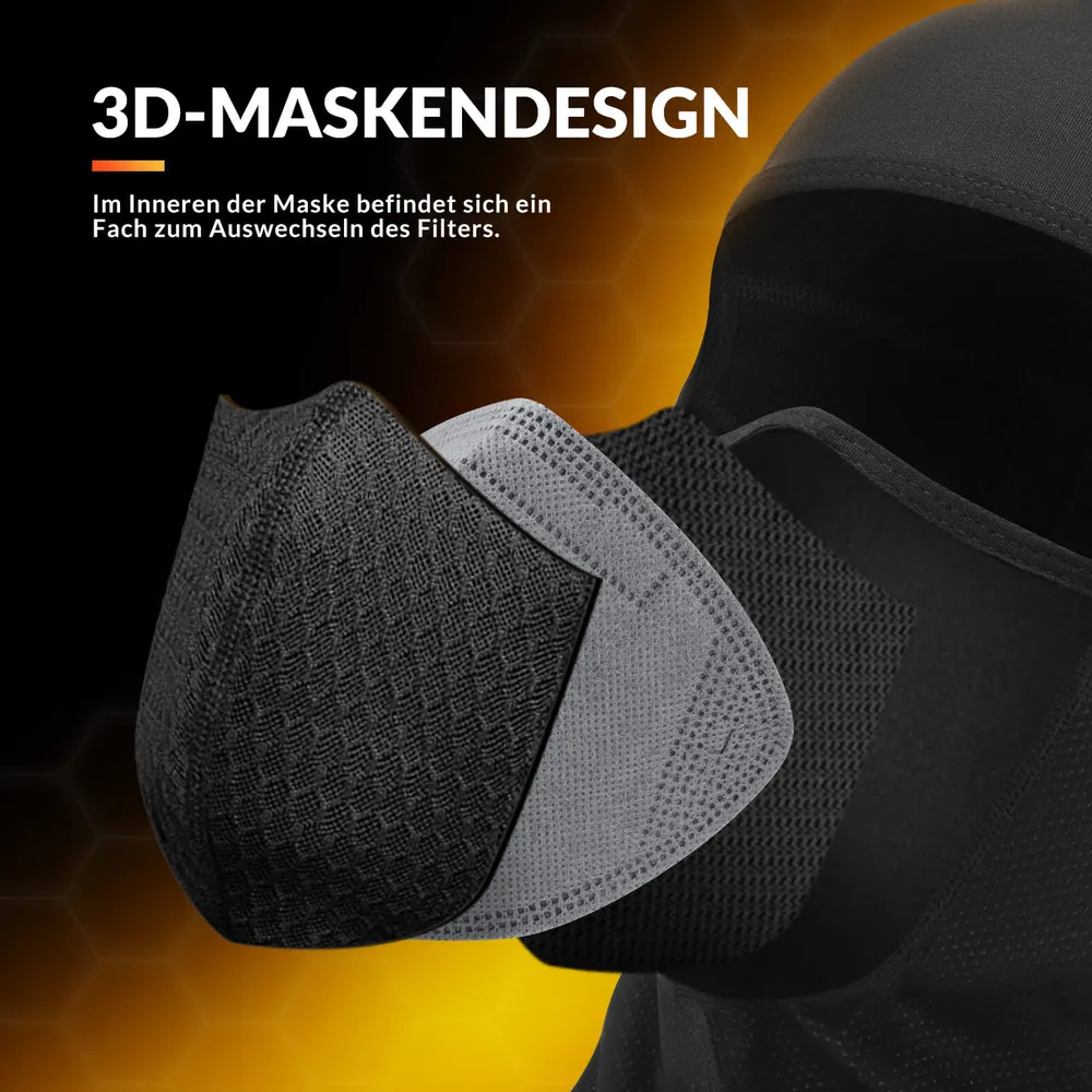 Sturmhaube Winter Balaclava Gesichtsmaske Warm Winddicht ROCKBROS