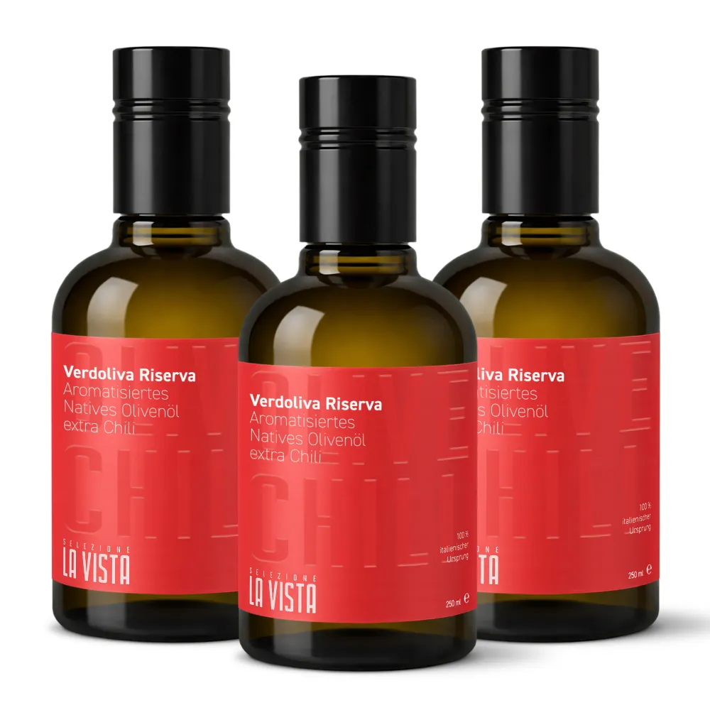 Verdoliva riserva natives Olivenöl extra mit Chili 🌶️