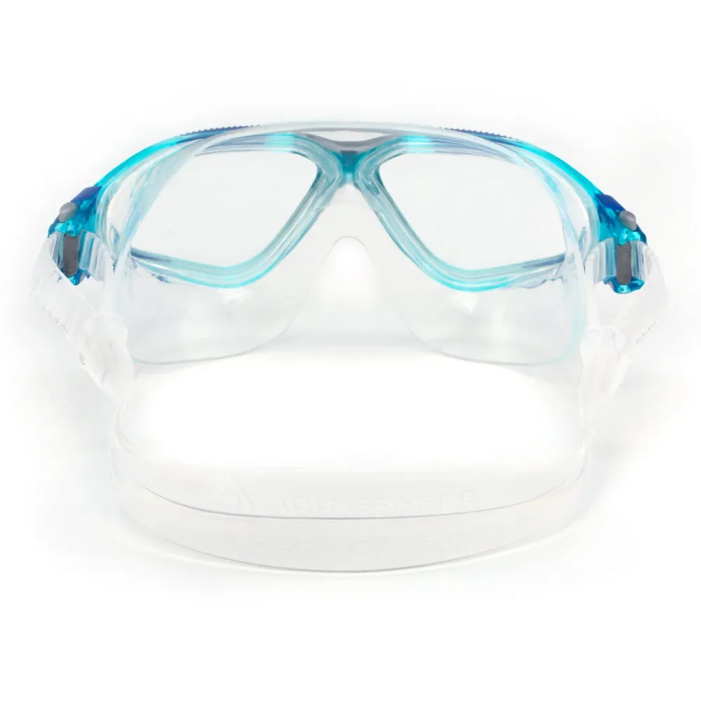 Vista – Schwimmbrille – Erwachsene – klare Gläser – Aqua/Blau