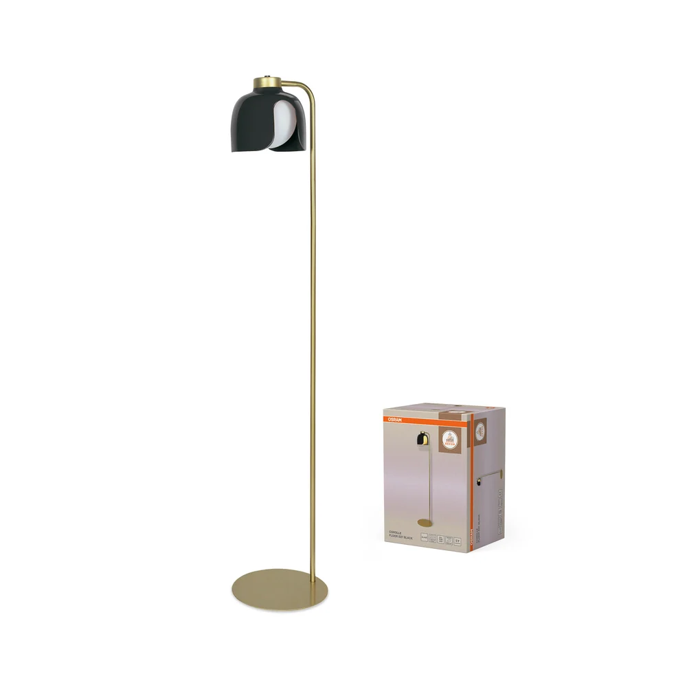 OSRAM DECOR Corolle Stehleuchte E27 Schwarz
